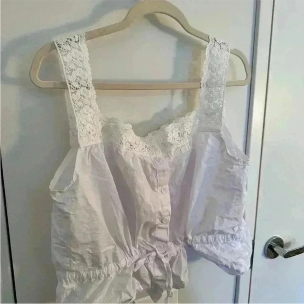 Vintage lace femme top -S - Picture 5 of 5